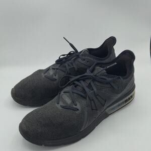 Nike Air Max Sequent 3 Men's Size 10 Black Gray Anthracite sneakers